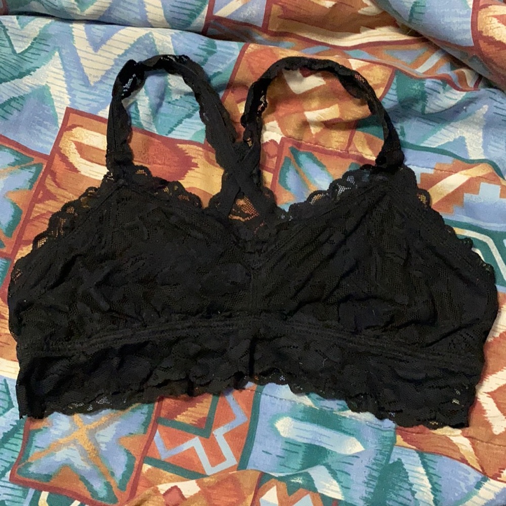 Aerie Black Lace Bralette